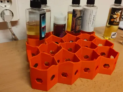 Vaping Liquid Bottle corrugated stand/Crate