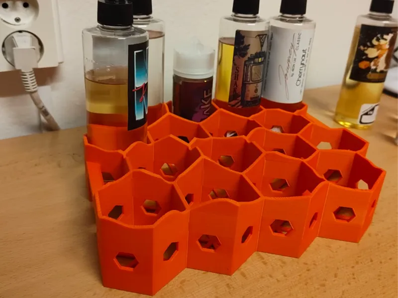 Vaping Liquid Bottle corrugated stand/Crate
