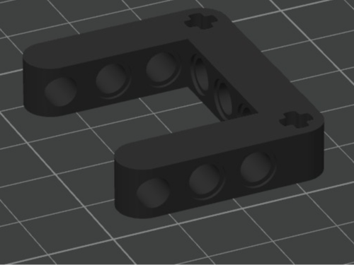 Technic Custom Differential Bracket