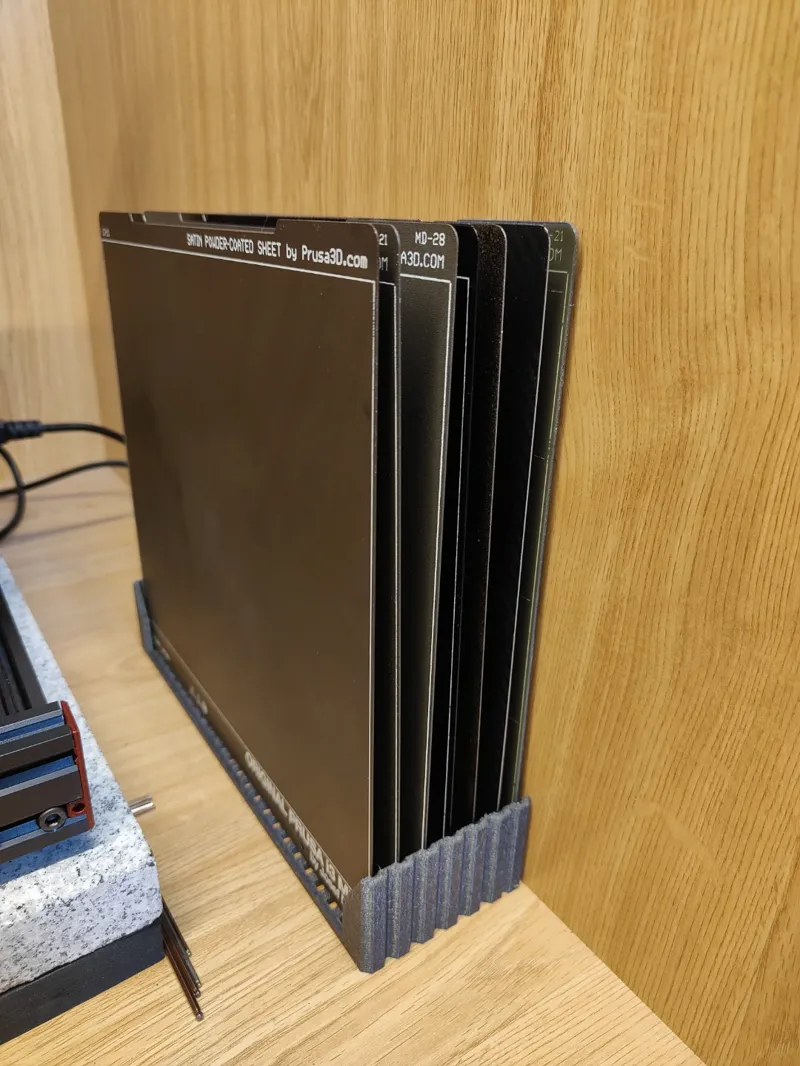 Prusa MK3S+ Sheet Holder 7 Plates