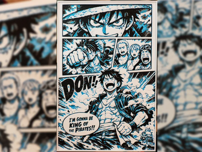 ONE PIECE Manga Poster, King of the Pirates