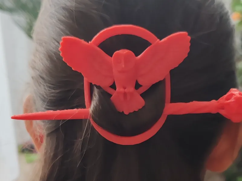 Exclusive Owl Hair Clip