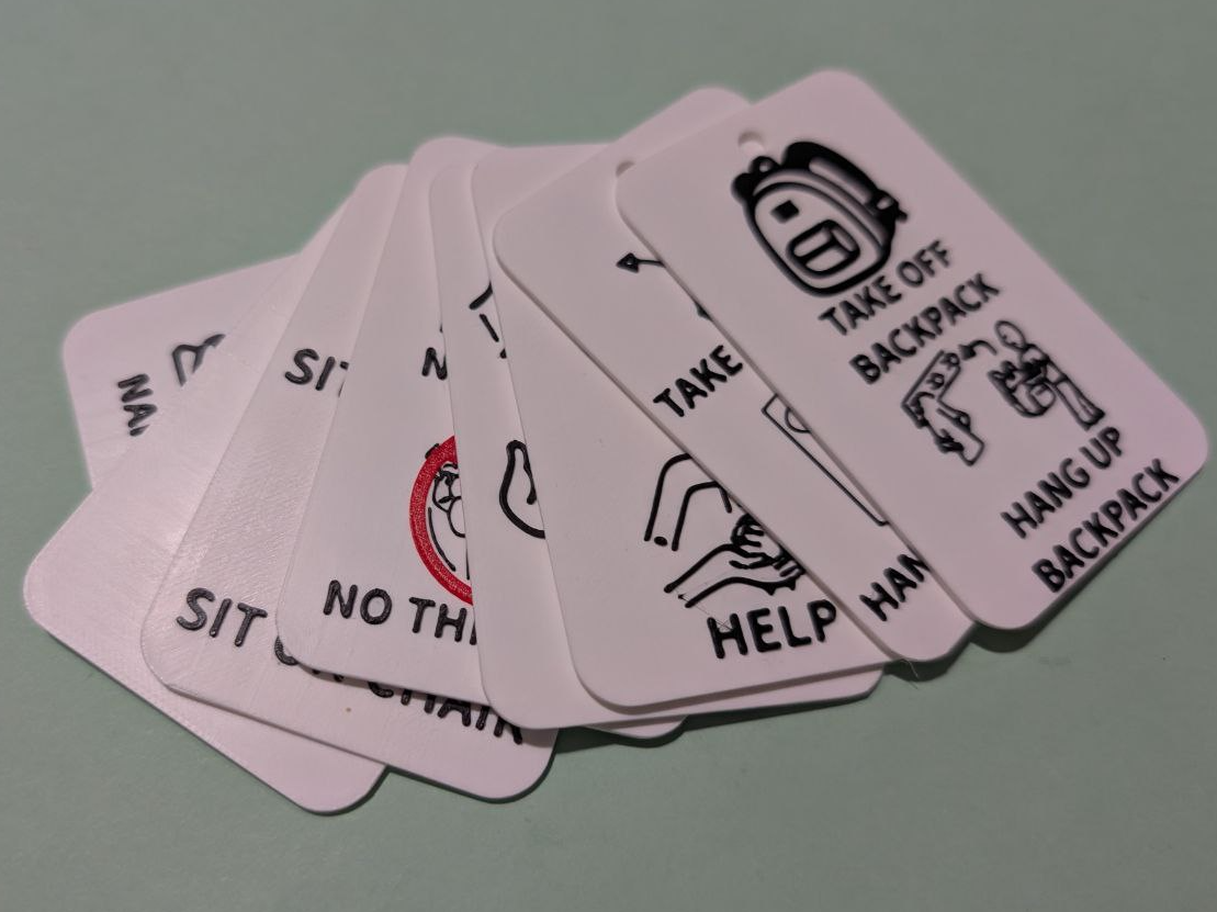 Classroom Visual Cue Cards