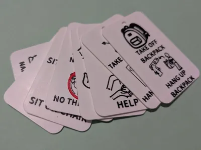 Classroom Visual Cue Cards