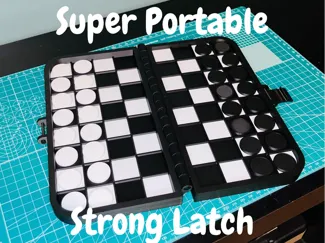 Foldable Checkers set