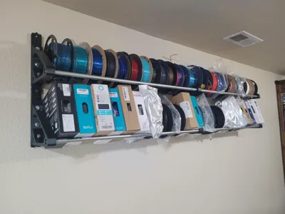 Filament Storage Rack- Modular & Interlocking