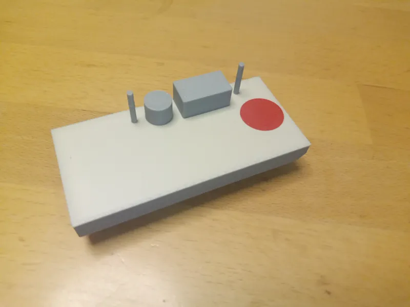 Tiny aircraft carrier