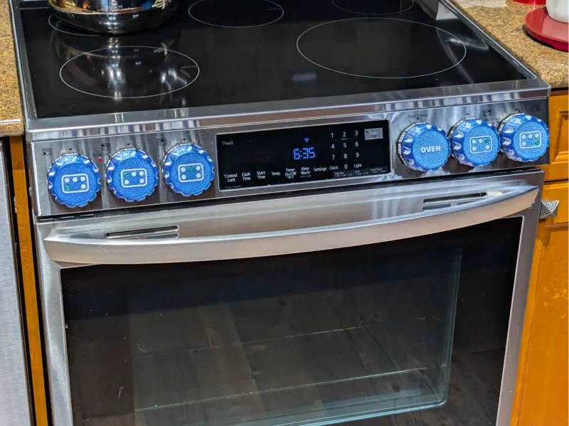 LG Stove Control Knobs