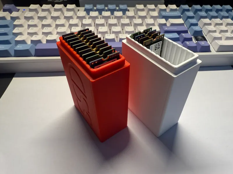 M.2硬盘收纳盒第二代_M.2 SSD Disk Storage Case v2