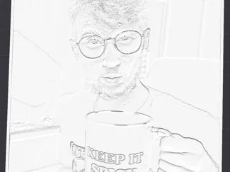 Me in a Lithophane enjoy