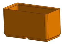 Bac de rangement Gridfinity 2x1 — photo 2