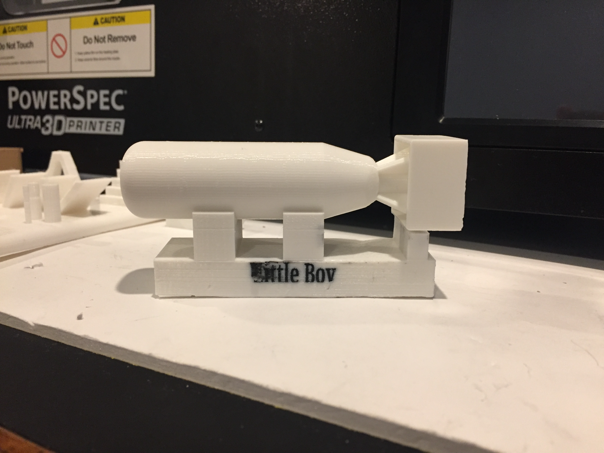 Nuclear Bomb w/stand | Replica of Little Boy Bomb
