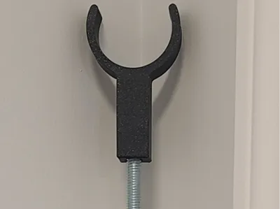 Adjustable Pipe Support 2" Pipe-Snap-Fit 3/8 Rod