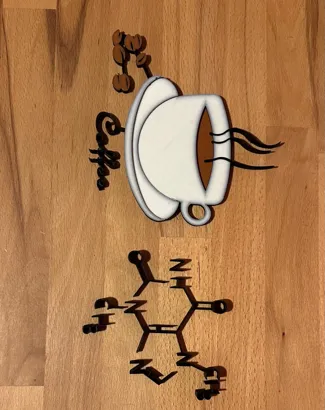 Koffeinmolekül