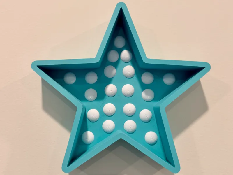 Cute Punk Rock Wall Star