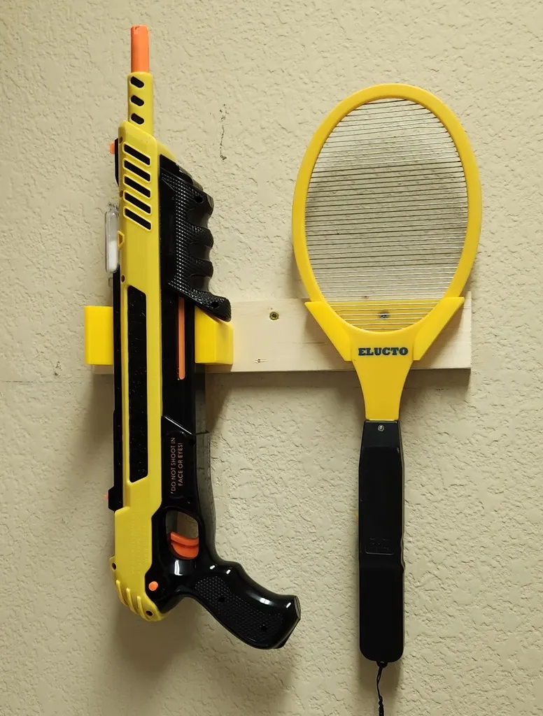 Salt Gun Wall Mount