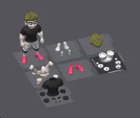 0.2mm layer, 2 walls, 8% infill
