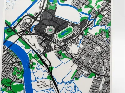 Football Worlds Championship Stadium Map- New York
