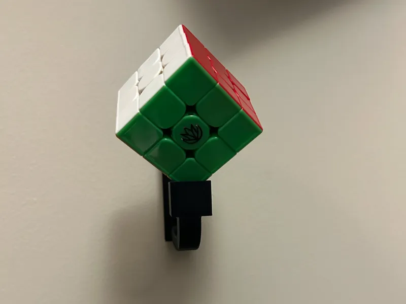 Wall Mounted Rubiks Cube Holder