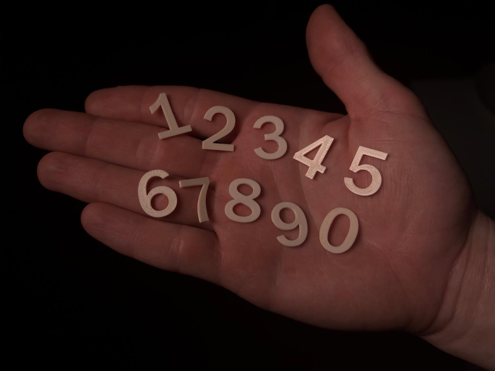 Numbers 0–9 Learning Set