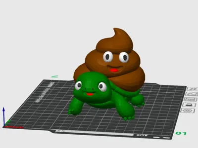 Cute Chibi Turdle