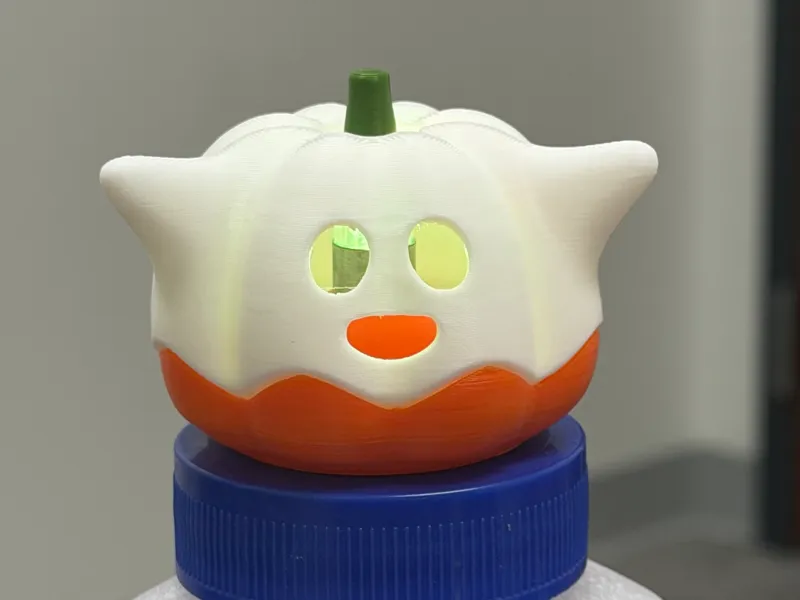 Mini Ghost Pumpkin for Balloon LEDs