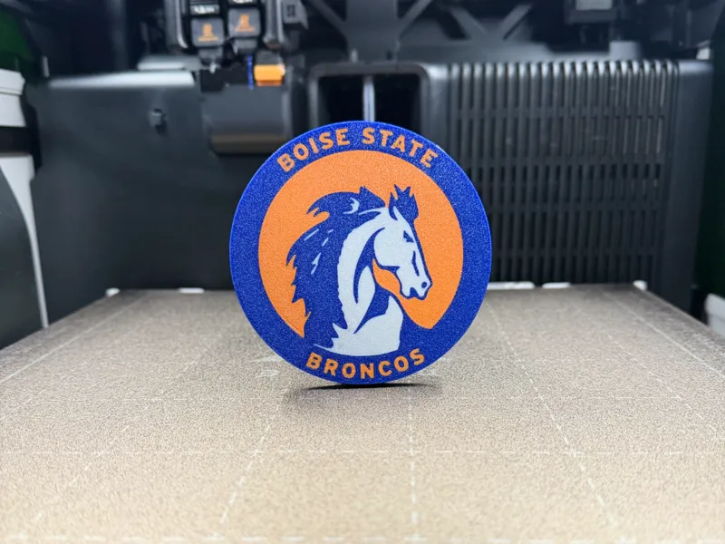 Boise State Broncos Retro Hitch Cover