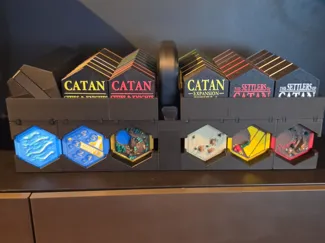 3D Catan "Big Three" Organizer & Carrying Case