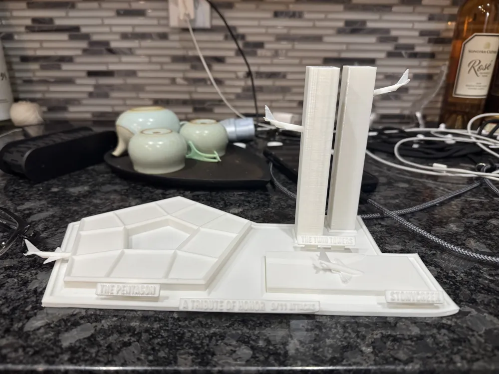 9/11 Diorama - A Tribute of Honor by The Buhao Bandit MakerWorld ...