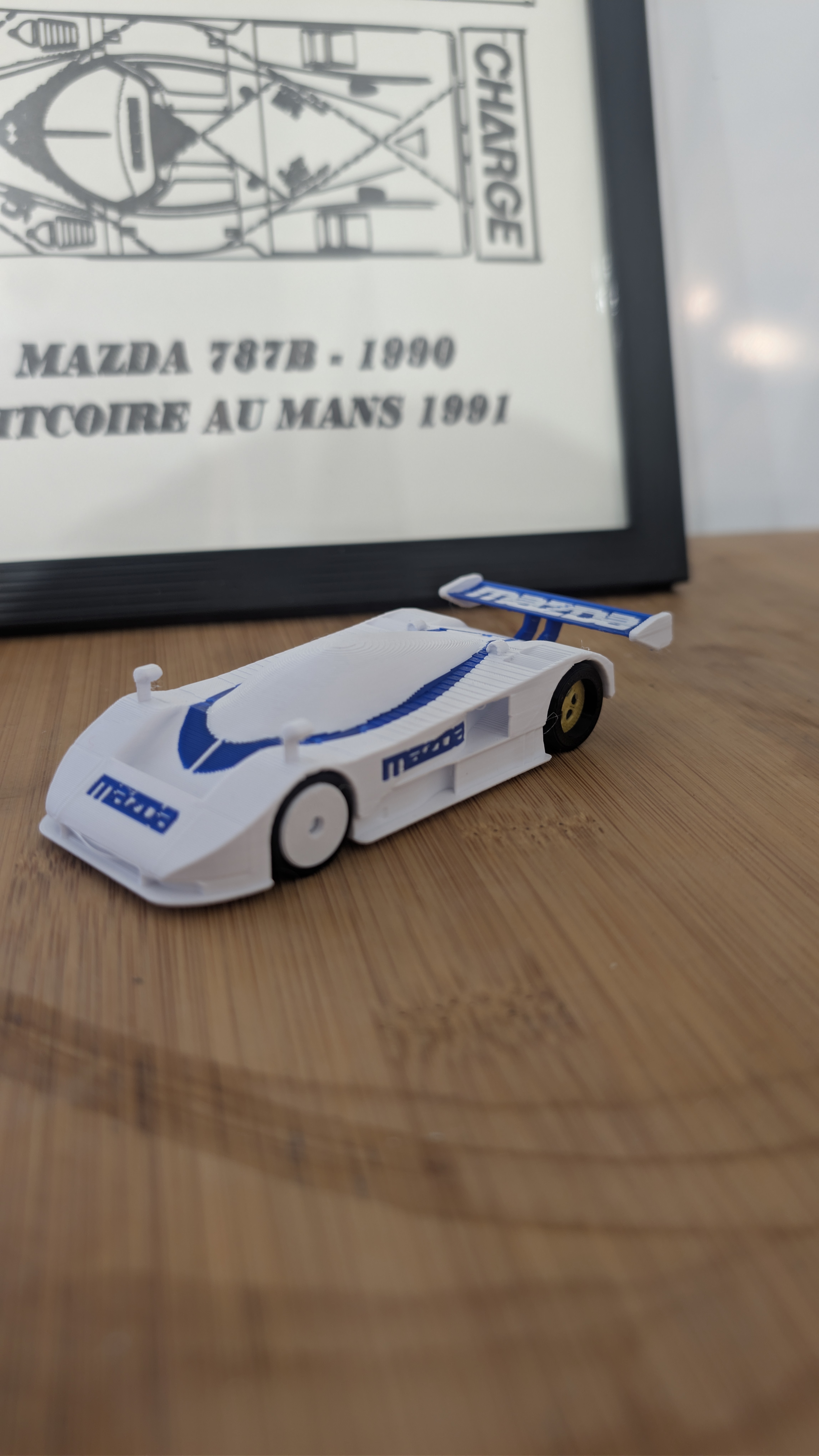 Spoiler for Mini-Z Mazda 787b - Free 3D Print Model - MakerWorld