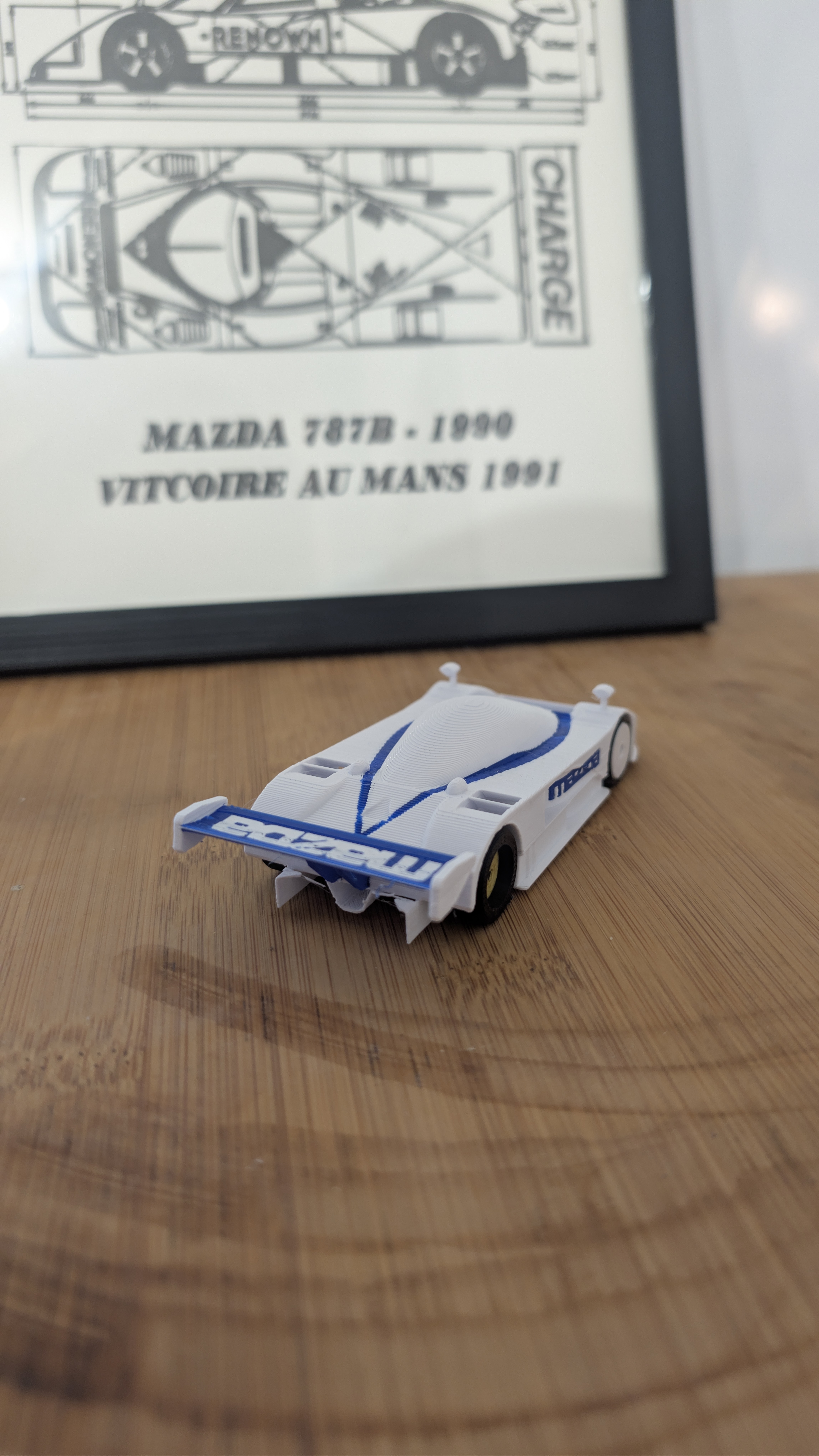 Spoiler for Mini-Z Mazda 787b - Free 3D Print Model - MakerWorld