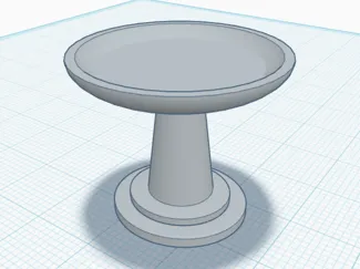 Miniature Bird Bath