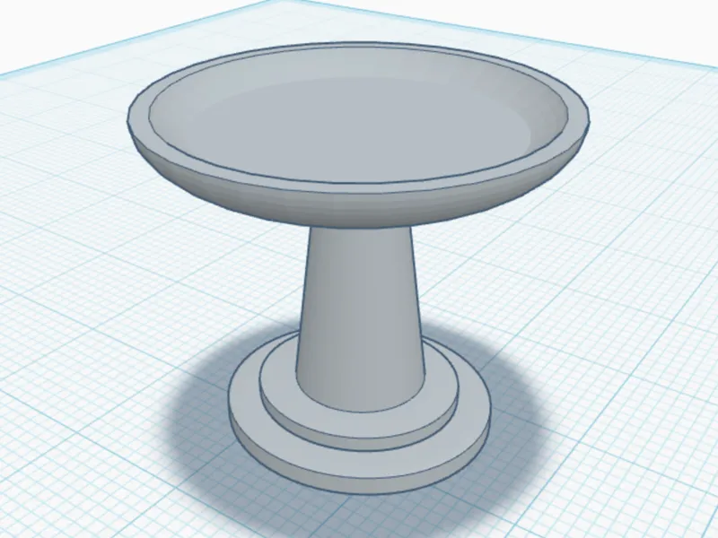 Miniature Bird Bath