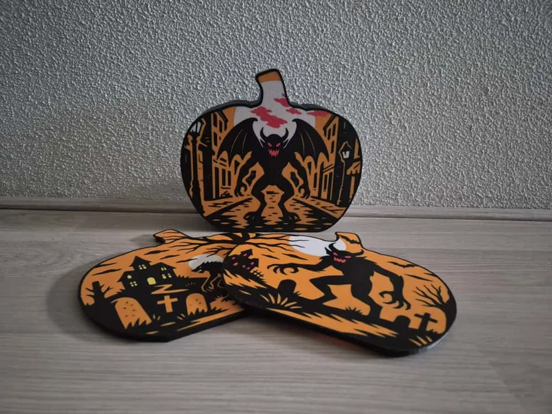 Halloween Lightbox set 3