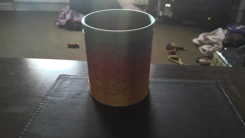 pattern vase