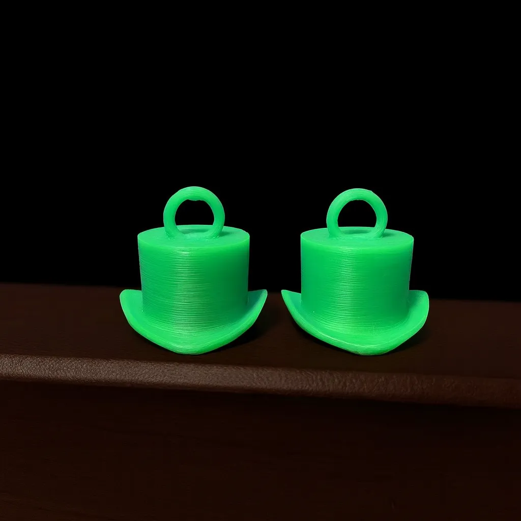 Top Hat Earrings view 4