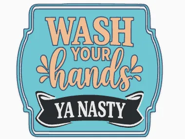 Wash Your Hands Bath and Body Works Soap Holder