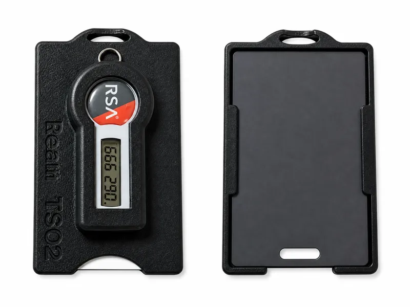 RSA Token Badge Holder – Thick Card Remix w/ Text