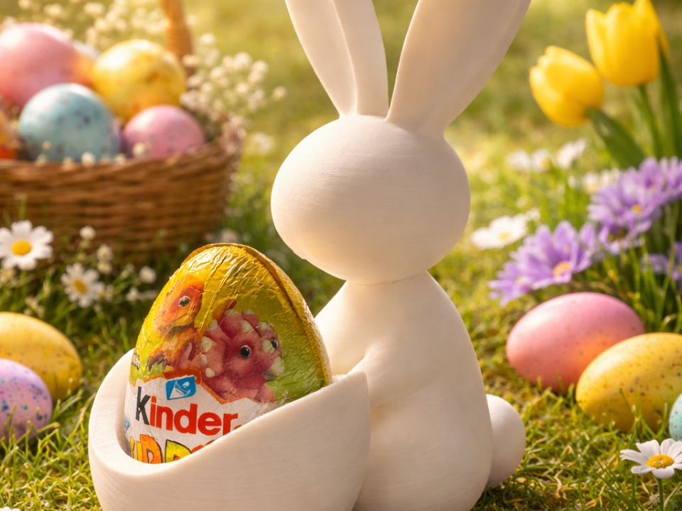 Easter Bunny for kinder suprice