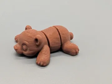 Modelo para impresión 3D: Tiny bear — vista de referencia 3