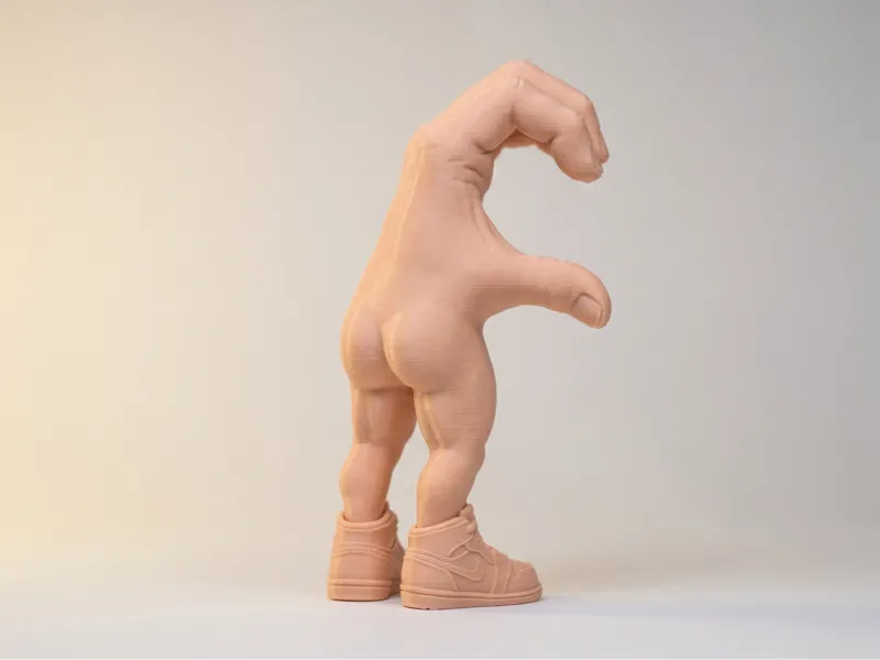 Single Half Heart Handy Butt