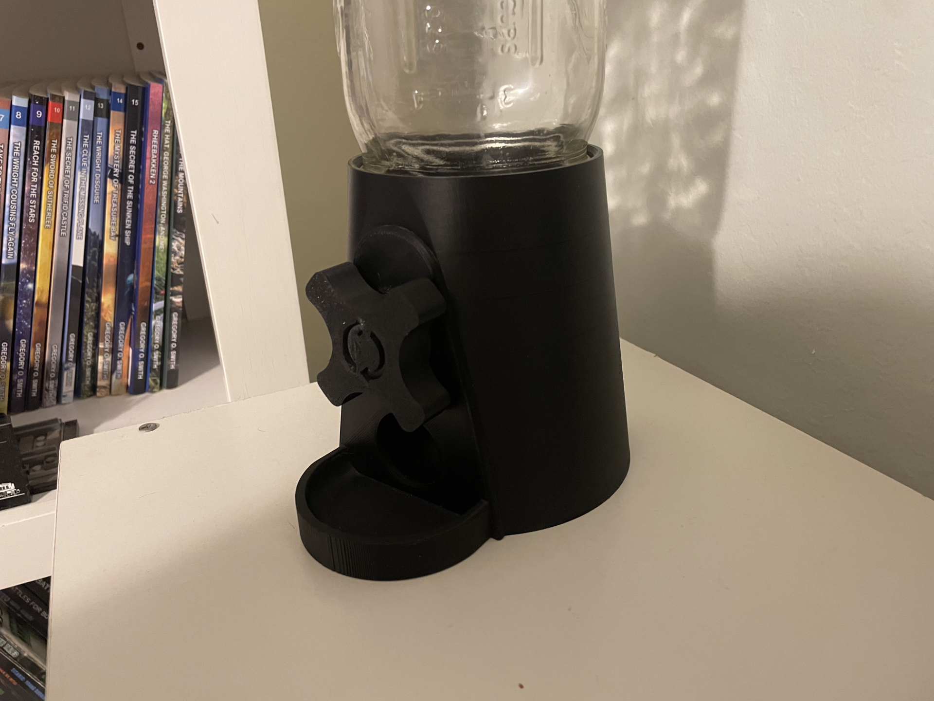 Mason Jar Candy Dispenser – Wide Mouth