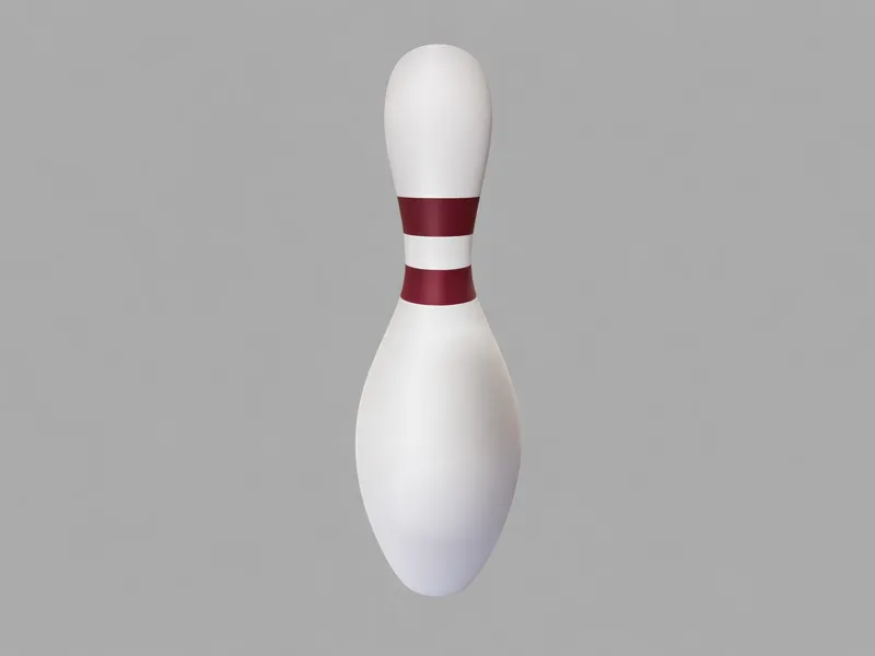 Bowling Pin Bank - Full Size