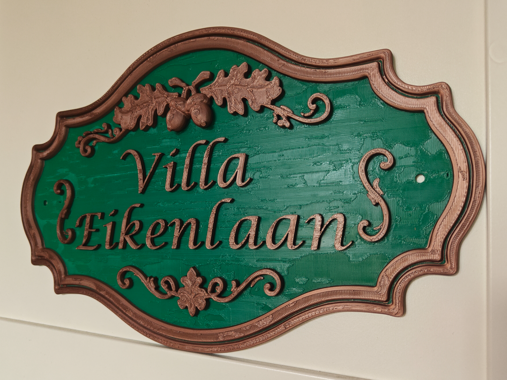 Customizable Rustic House Name Sign