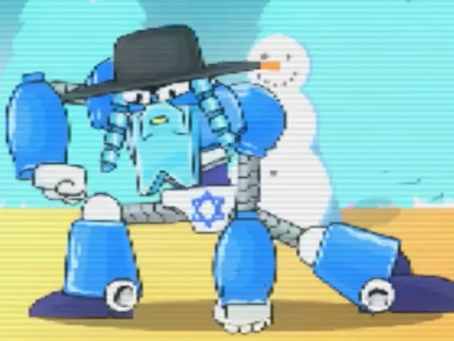 Hannukah Robot Warrior