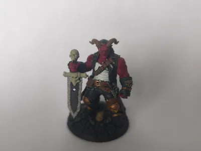DnD - Tiefling Barbarian