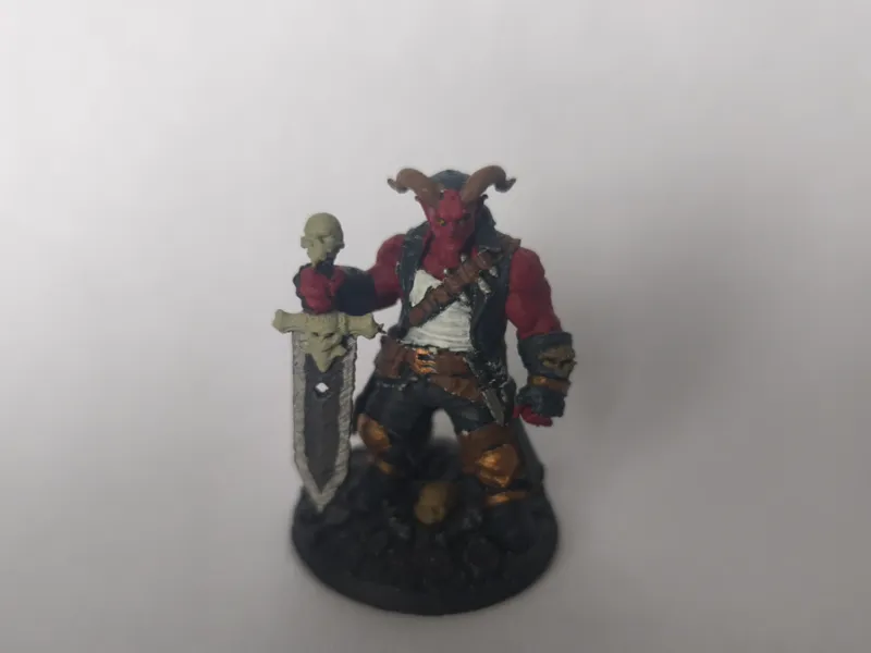 DnD - Tiefling Barbarian