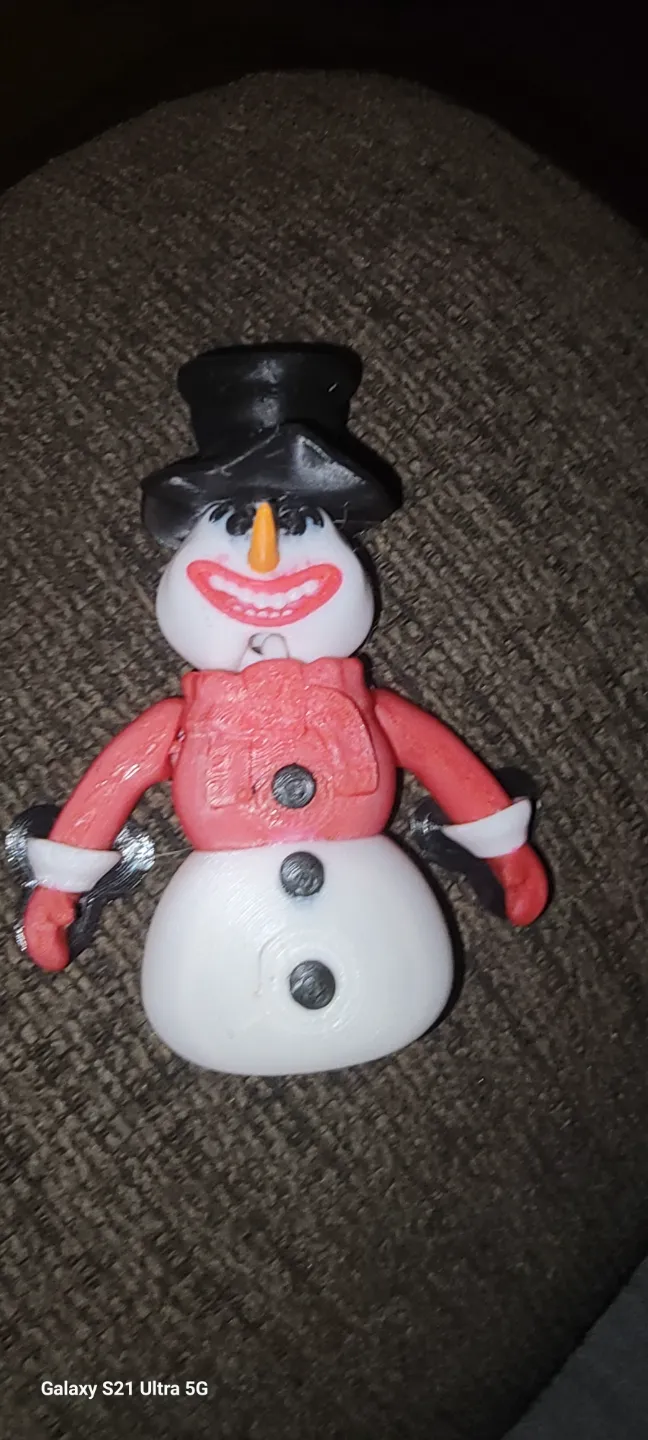 spooky snowman