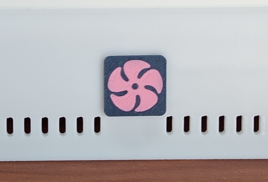 Miniatura 2 do modelo 3D 中兴巡天BE5100pro+路由散热器