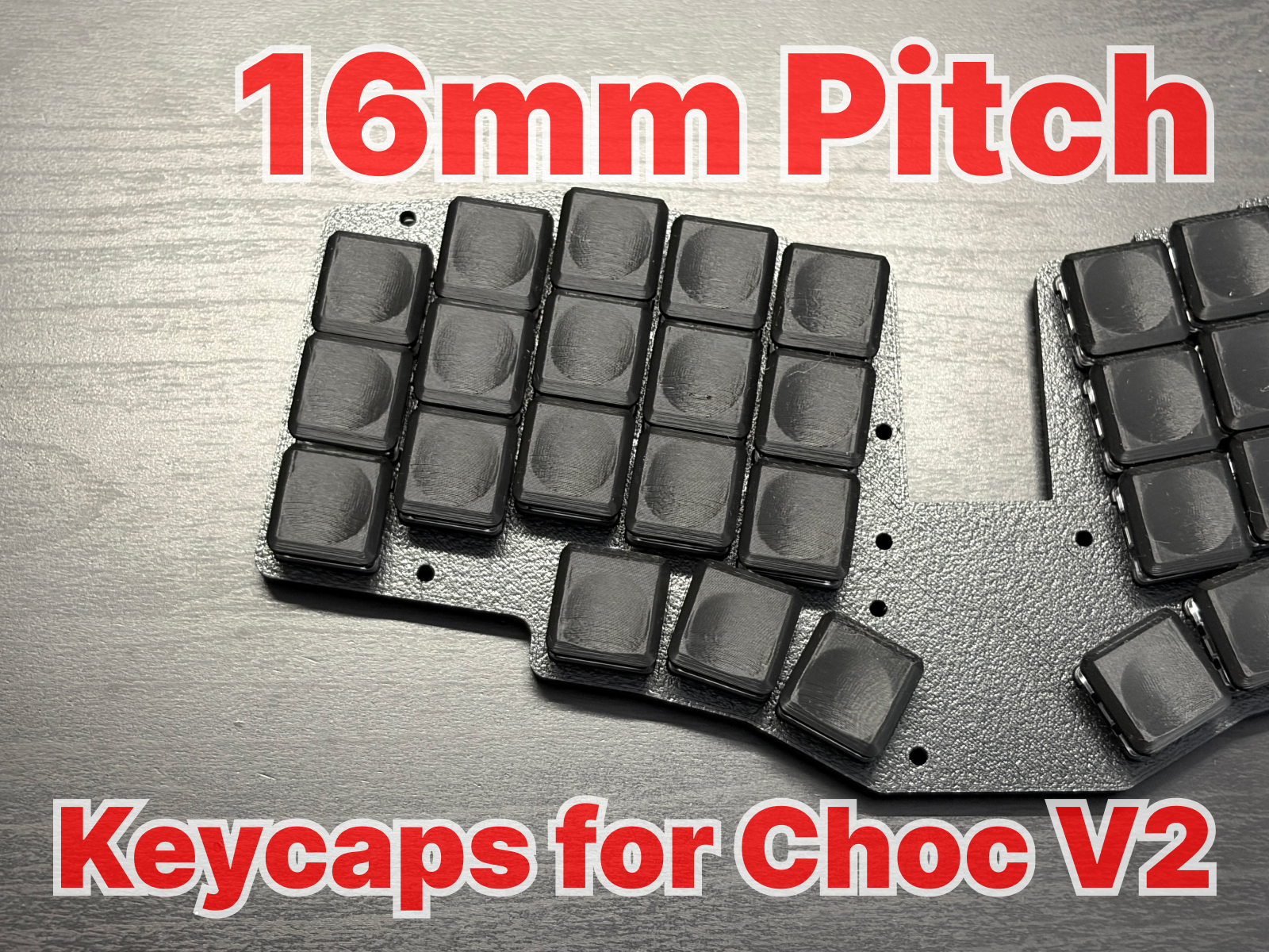 Keycaps for Kailh Choc V2 | 16mm Pitch